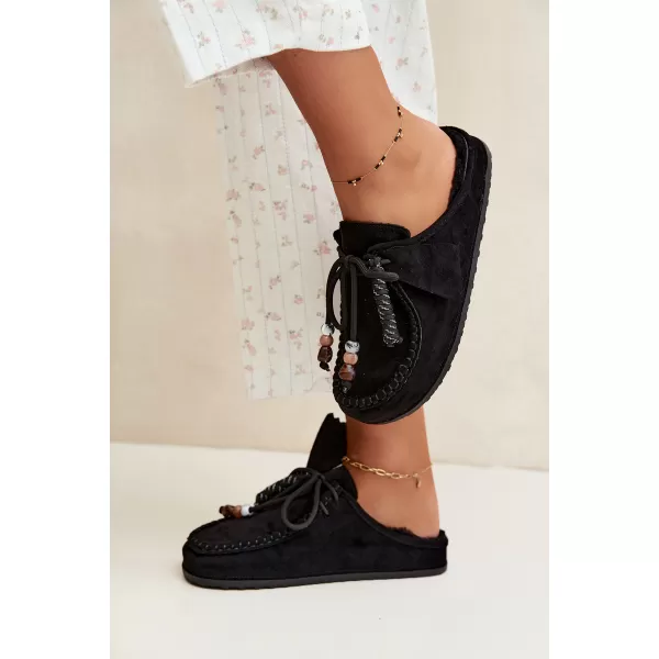  Dámské pantofle BOTO 5002 BLACK 