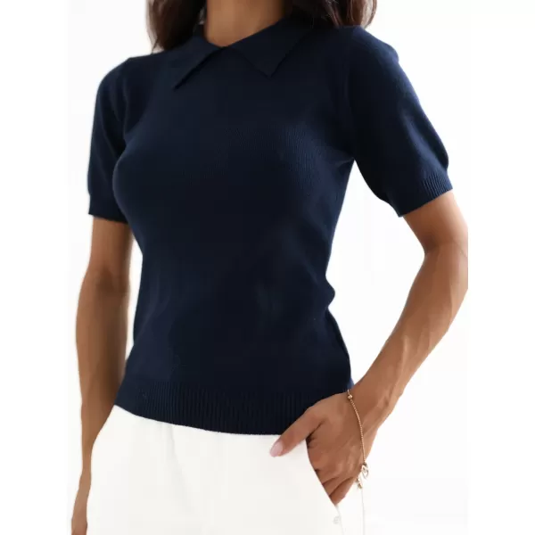  Dámský svetr FACTORY PRICE PM-SW-SF263.77 NAVY 