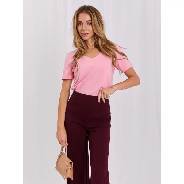  Dámské tričko RUE PARIS RV-TS-A1095.33 BRIGHT PINK 