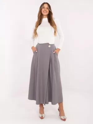 Dámská sukně RUE PARIS IT-SD-81036.32 GRAY