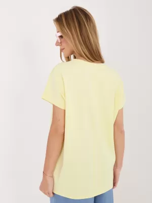 Dámské triko RELEVANCE RV-BZ-A1247.99 BRIGHT YELLOW