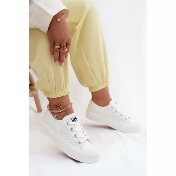  Dámské tenisky LEE 50261003.1FG WHITE 