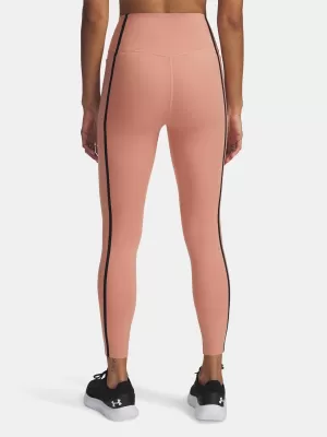 Dámské legíny UNDER ARMOUR MERIDIAN PIPED ANKLE LEG 6005411-696 RŮŽOVÁ
