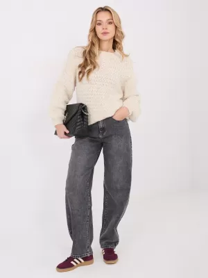 Dámský svetr ITALY MODA MI-SW-1028.22 ECRU