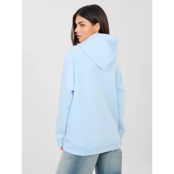  Dámská mikina RUE PARIS RV-BL-A1034.04 LIGHT BLUE 