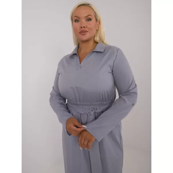  Dámské šaty LAKERTA LK-SK-509675.88 GRAY 