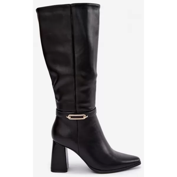  Dámské kozačky BOTO NC1370 BLACK 