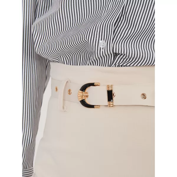  Dámská sukně RUE PARIS IT-SD-FL7393-1.16 LIGHT BEIGE 