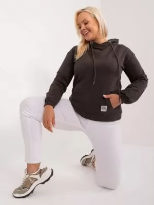 Dámská mikina RELEVANCE RV-BL-8655-1.13X DARK KHAKI