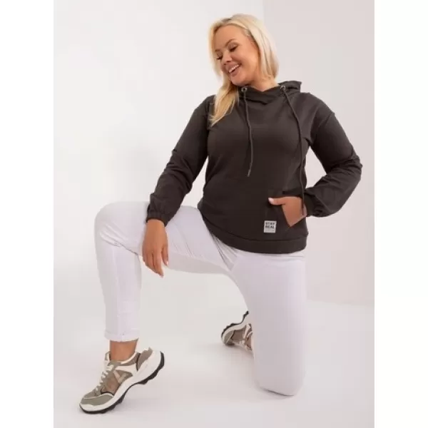  Dámská mikina RELEVANCE RV-BL-8655-1.13X DARK KHAKI 