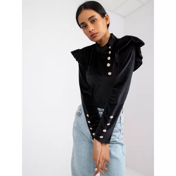  Dámská halenka ITALY MODA DHJ-BZ-6533A.44P NOIRE 
