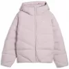 Dámský kabát PUMA HOODED DOWN PUFFER JACKET W 69458049 MISTY PINK