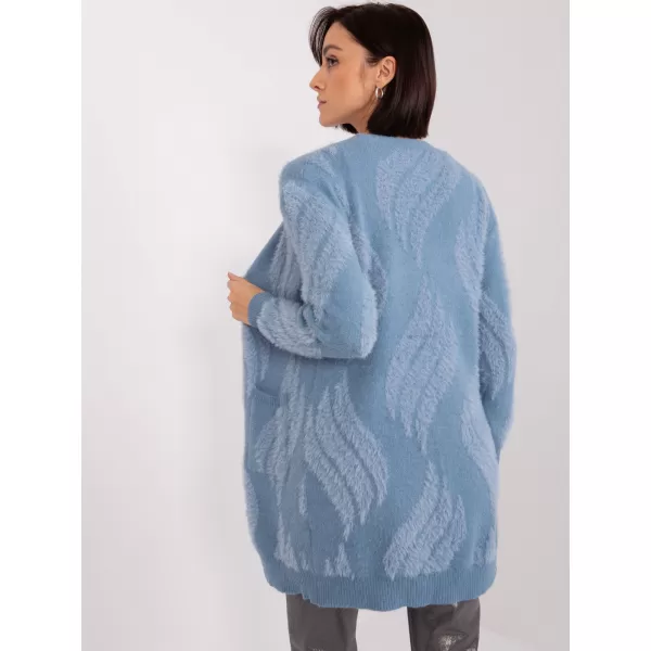  Dámský svetr WOOL FASHION ITALIA AT-SW-234501.00P BLUE 