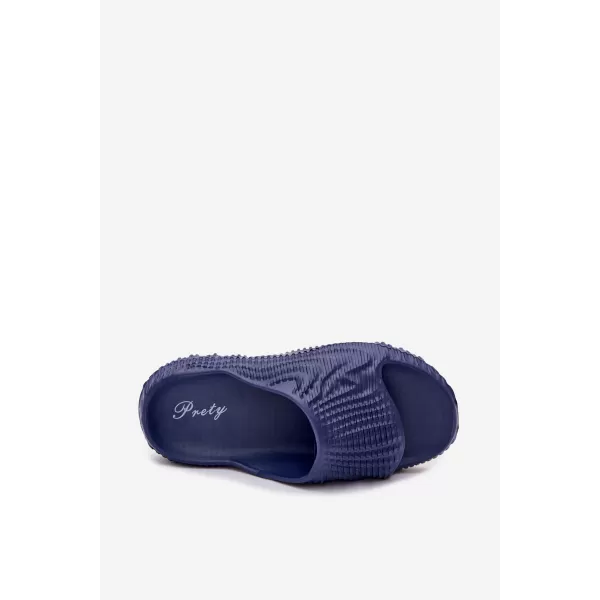  Pánské pantofle BOTO 56151 NAVY 