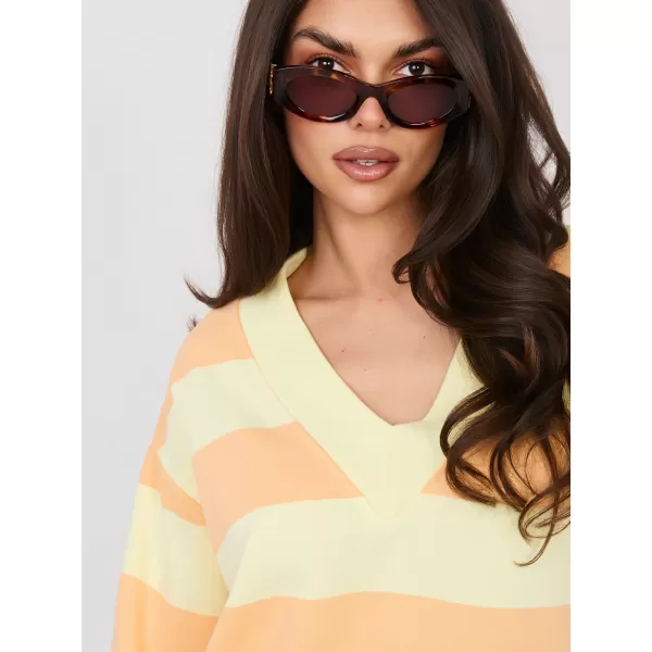  Dámská halenka FACTORY PRICE IT-BZ-6606.00 ORANGE 