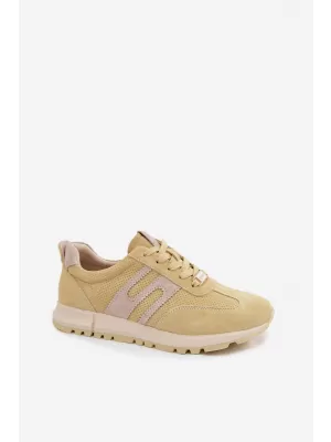 Dámské tenisky BOTO GD-XW-1054 YELLOW/BEIGE