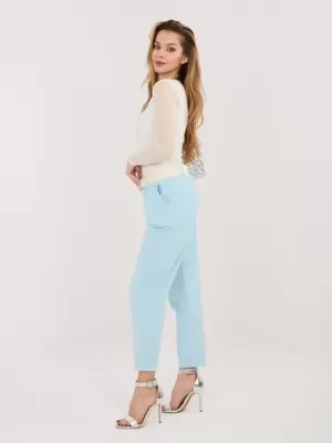 Dámské kalhoty ITALY MODA IT-SP-242979.90 LIGHT BLUE