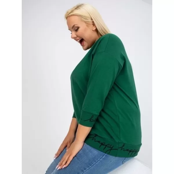  Dámská mikina RELEVANCE RV-BL-5978.06P BLACK AND GREEN 