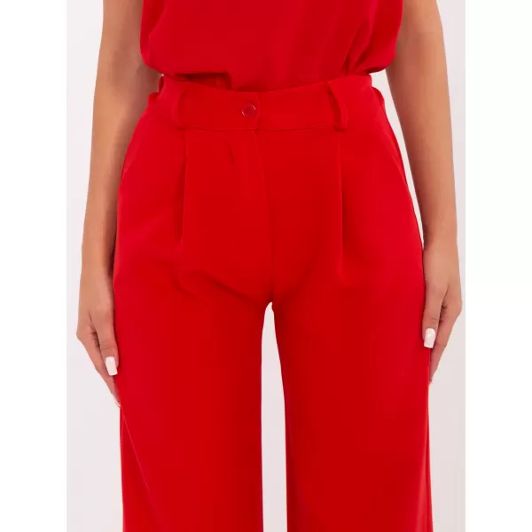  Dámské kalhoty ITALY MODA DHJ-SP-15679-1.35X RED 