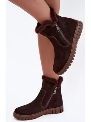 Dámské boty VINCEZA 133126 BROWN