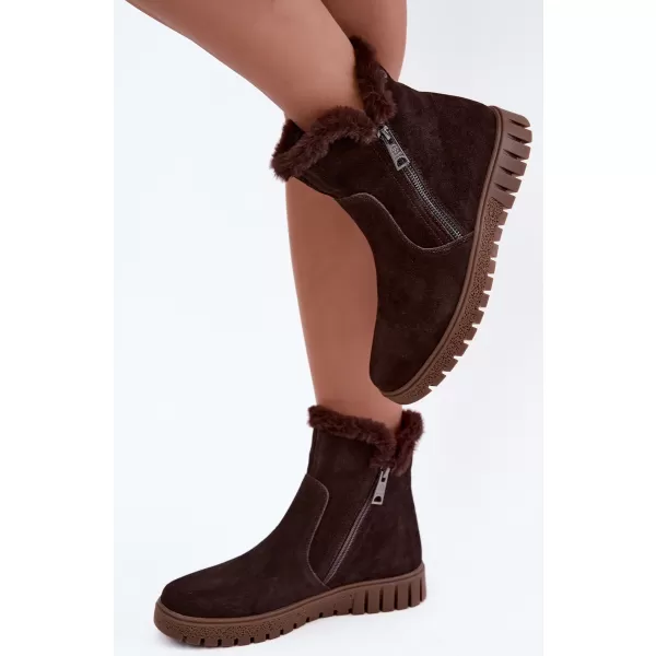  Dámské boty VINCEZA 133126 BROWN 