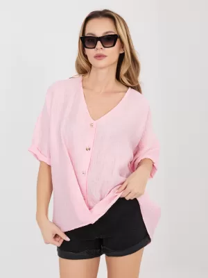 Dámská halenka ITALY MODA IT-BZ-81891.49 BRIGHT PINK