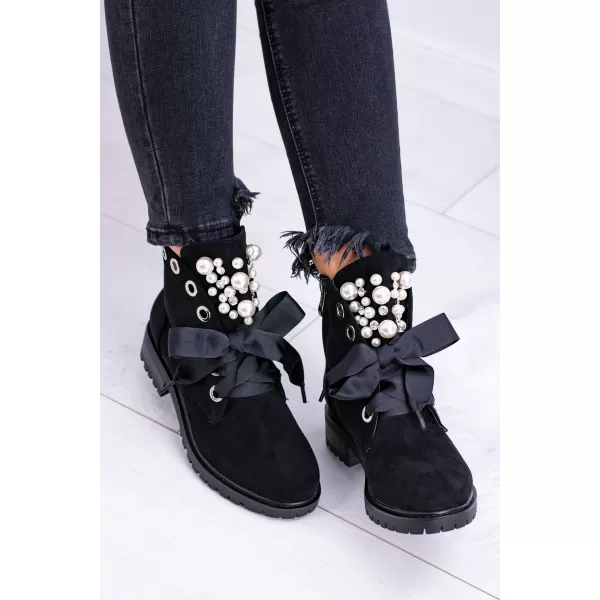  Dámské kotníkové boty BOTO 8371 BLACK 