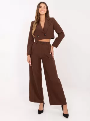 Dámský set RUE PARIS IT-KMPL-FL9019.08P BROWN