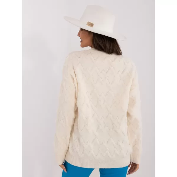  Dámský svetr WOOL FASHION ITALIA AT-SW-2361.61 ECRU 