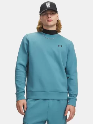 Pánská mikina UNDER ARMOUR UNSTOPPABLE FLC CREW 1381688-466 MODRÁ