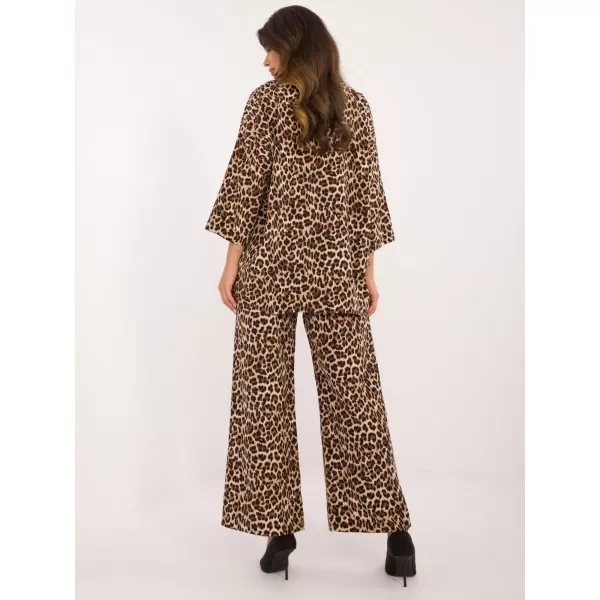  Dámský set ITALY MODA DHJ-KMPL-19589-3.66 BLACK AND BEIGE 