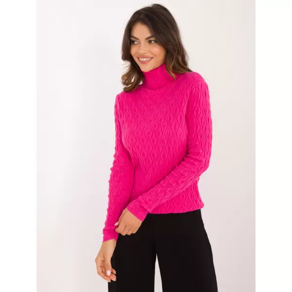  Dámský svetr WOOL FASHION ITALIA AT-SW-2334-2.61 FUCHSIA 