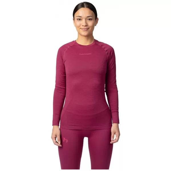  Dámské spodní prádlo HANNAH ACTIVE TS L/S W BEAUJOLAIS 