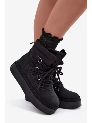 Dámské sněhule BIG STAR SHOES UU274189 BLACK