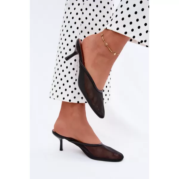  Dámské pantofle BOTO LN-81 BLACK 