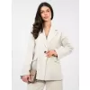 Dámské sako RUE PARIS IT-MA-FL9958.90 LIGHT BEIGE