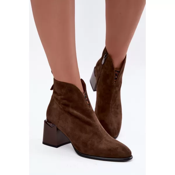  Dámské boty BOTO 26BT24-399 BROWN 