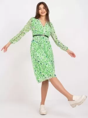 Dámské šaty ITALY MODA DHJ-SK-10536A-1.80 BRIGHT GREEN