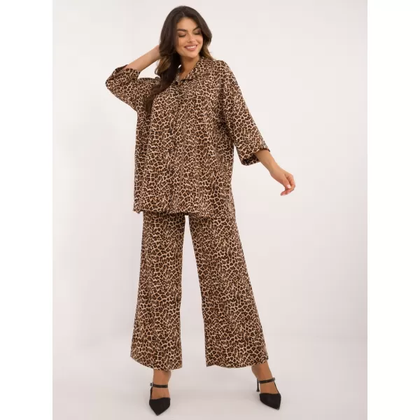  Dámský set ITALY MODA DHJ-KMPL-19589-5.54 BLACK AND BEIGE 