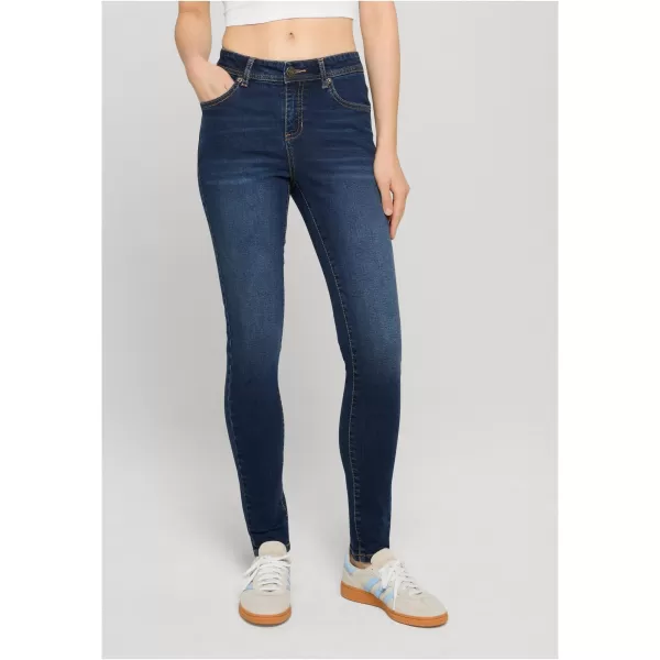  Dámské kalhoty URBAN CLASSICS TB8370 DARK BLUE WASHED 