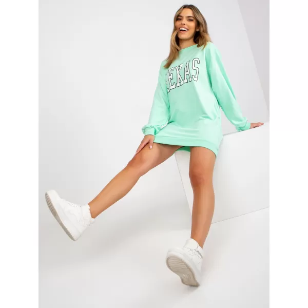  Dámská mikina EX MODA EM-BL-U719.82P MINT 