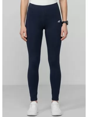 Dámské legíny 4F 4FWMM00TTIGF296 NAVY