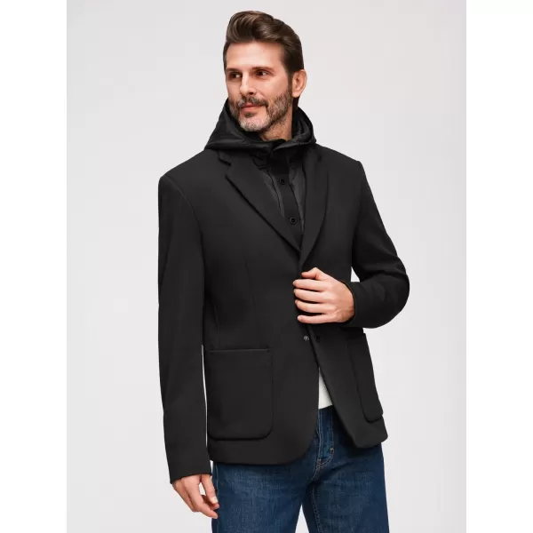  Pánská bunda OMBRE M167 BLACK 