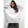 Dámská mikina RUE PARIS RV-BL-A1038.01P LIGHT GREY