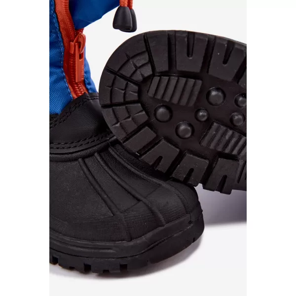  Dětské sněhule BIG STAR SHOES SS374032 MODRÁ 