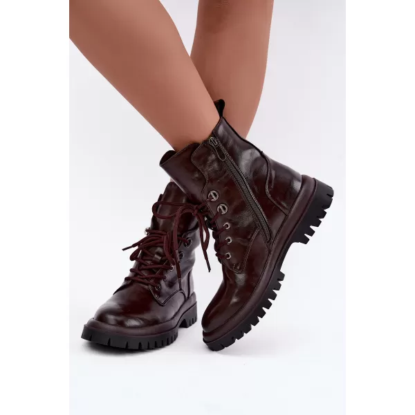  Dámské boty BOTO 26BT24-381 BURGUNDY 