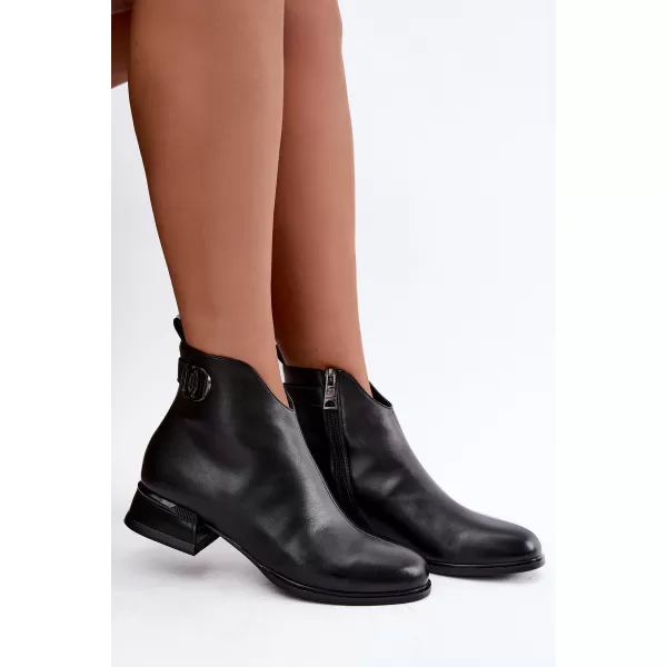  Dámské kotníkové boty VINCEZA 58692 BLACK 