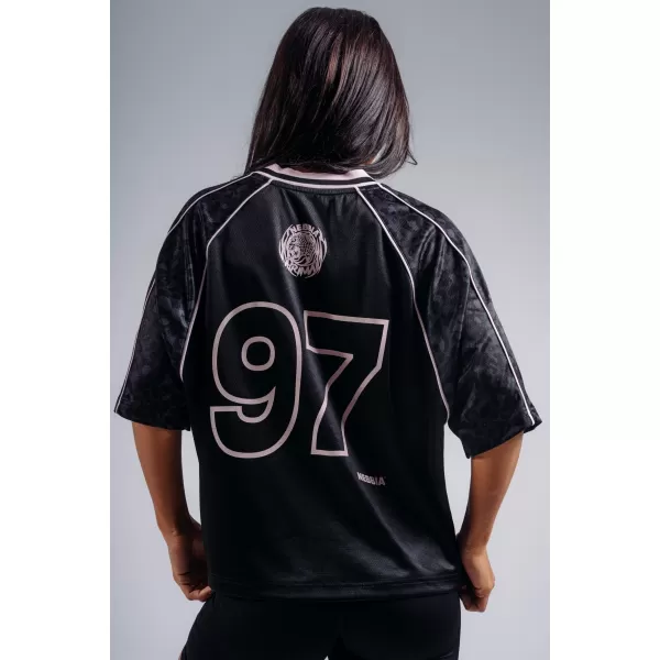  Oversized tričko 97 NEBBIA PRIMAL 862 BLACK LEOPARD 