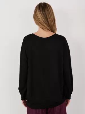 Dámská mikina RUE PARIS RV-BL-A1220.11 BLACK