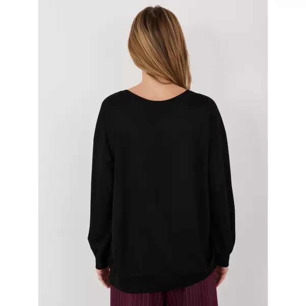  Dámská mikina RUE PARIS RV-BL-A1220.11 BLACK 
